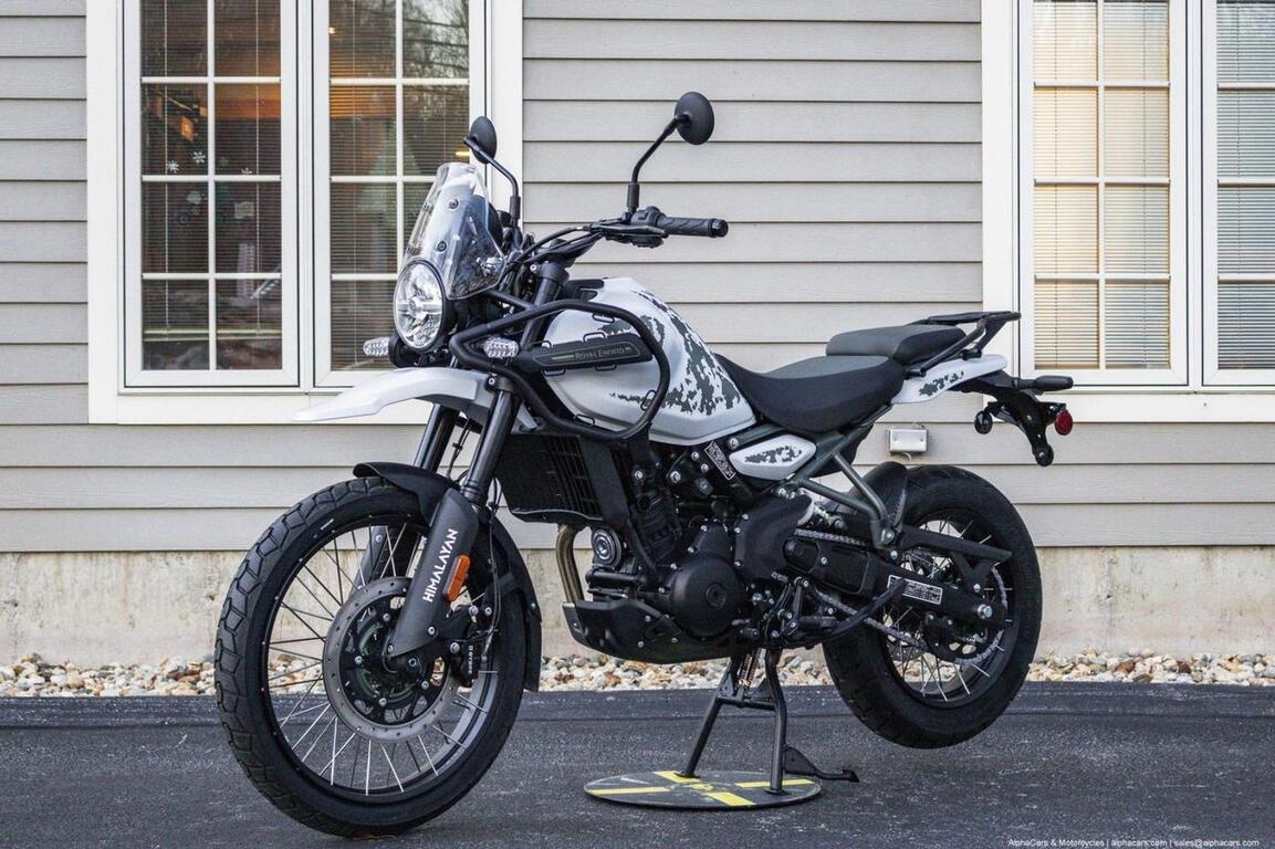 2026 Royal Enfield Himalayan 450 Kamet White Tubeless Boston MA