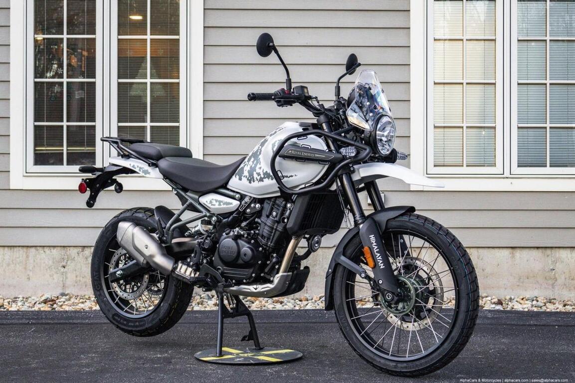 2026 Royal Enfield Himalayan 450 Kamet White Tubeless Boston MA