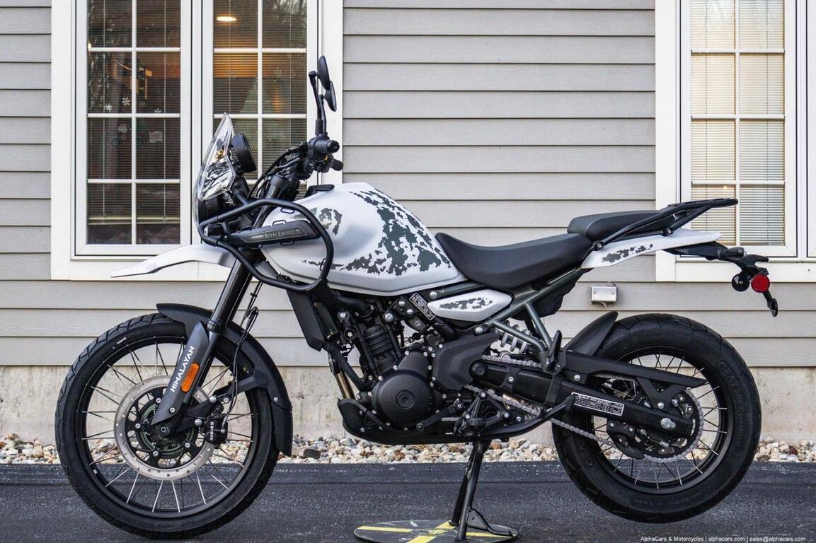 2026 Royal Enfield Himalayan 450 Kamet White Tubeless Boston MA