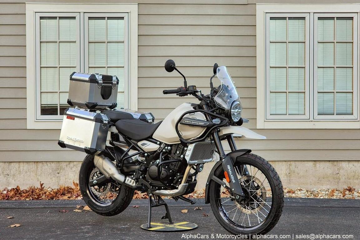 2026 Royal Enfield Himalayan 450 Kaza Brown Adventure Boston MA