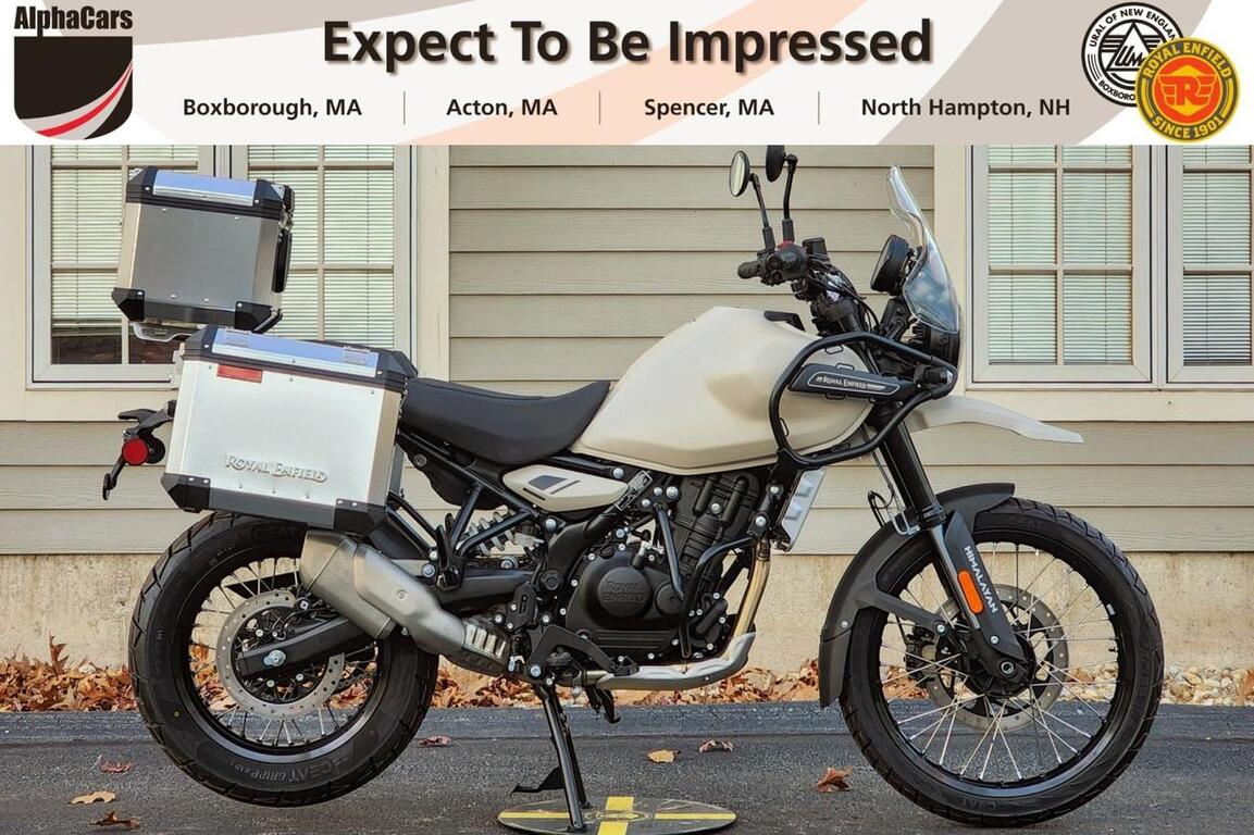 2026 Royal Enfield Himalayan 450 Kaza Brown Adventure Boston MA