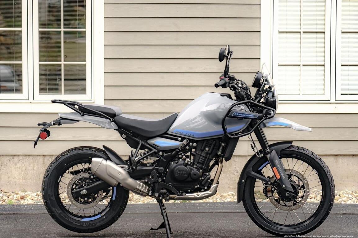 2026 Royal Enfield Himalayan 450 Slate Poppy Blue Boston MA