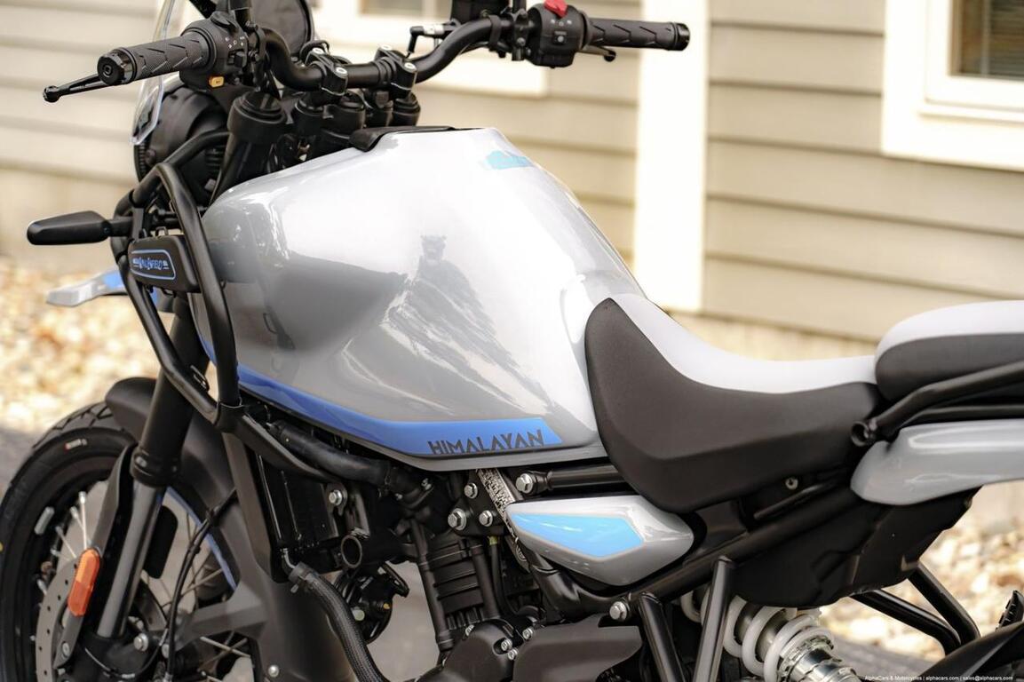 2026 Royal Enfield Himalayan 450 Slate Poppy Blue Boston MA