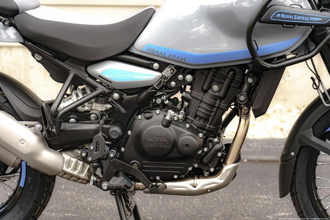 2026 Royal Enfield Himalayan 450 Slate Poppy Blue Boston MA