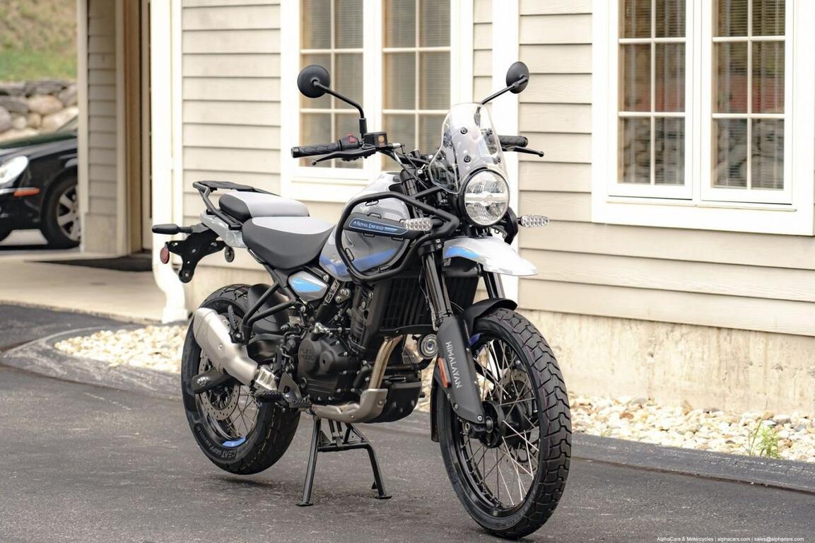 2026 Royal Enfield Himalayan 450 Slate Poppy Blue Boston MA
