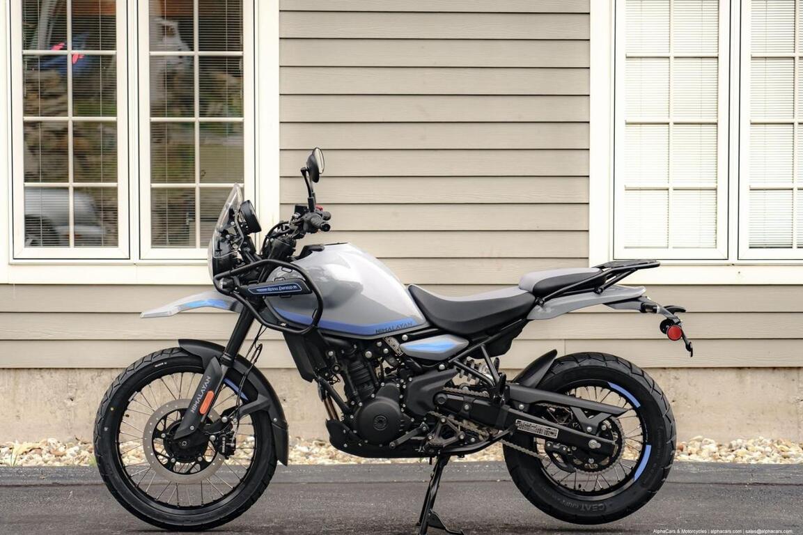 2026 Royal Enfield Himalayan 450 Slate Poppy Blue Boston MA