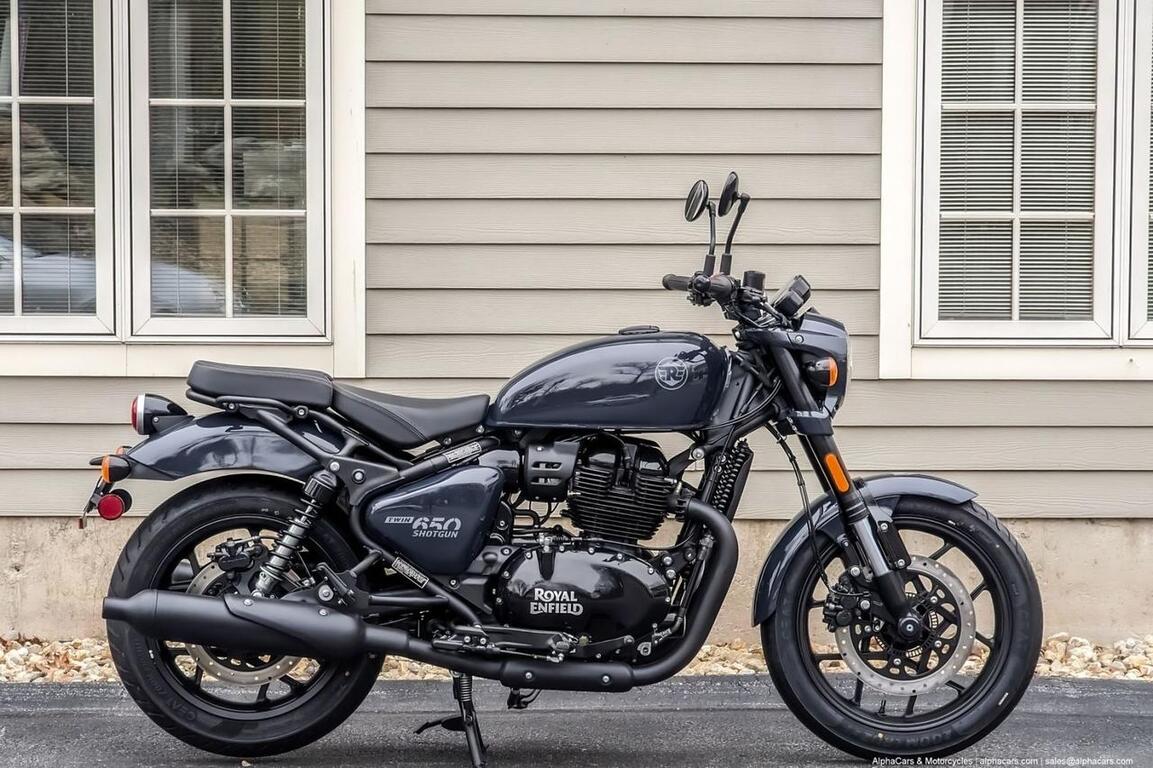 2026 Royal Enfield Shotgun 650 Sheet Metal Grey Boston MA