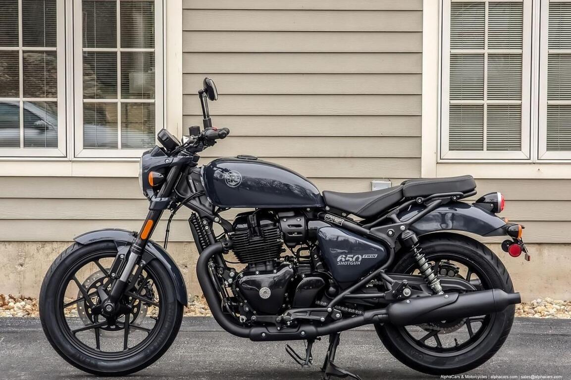 2026 Royal Enfield Shotgun 650 Sheet Metal Grey Boston MA