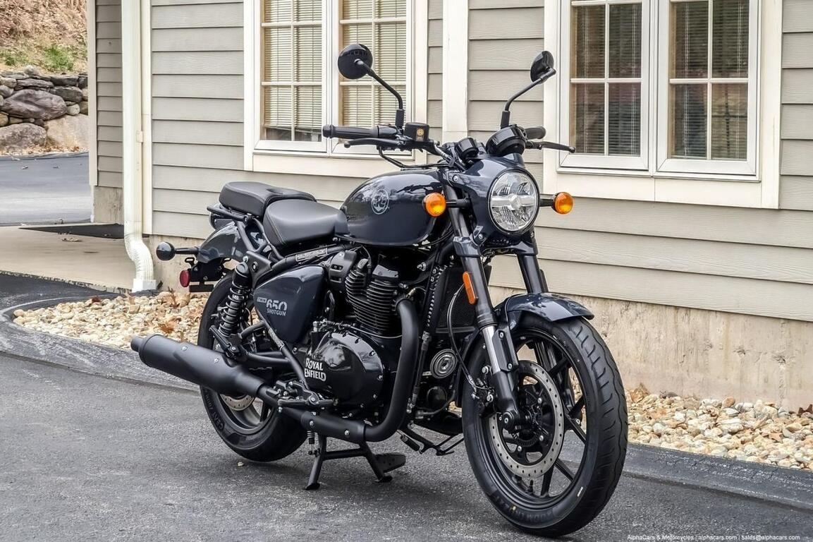2026 Royal Enfield Shotgun 650 Sheet Metal Grey Boston MA