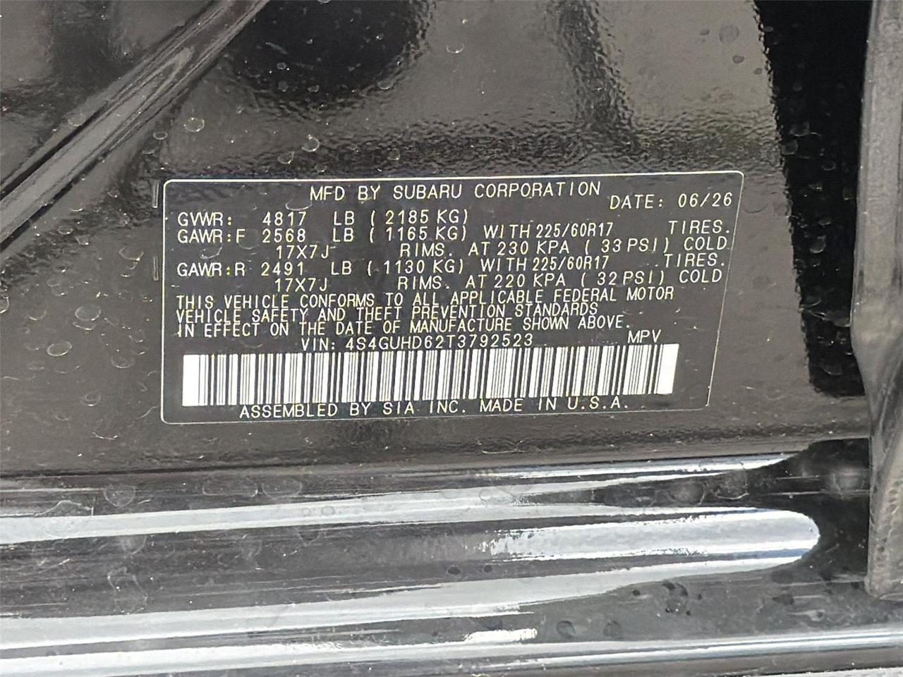 2026 SUBARU No Model Hagerstown MD