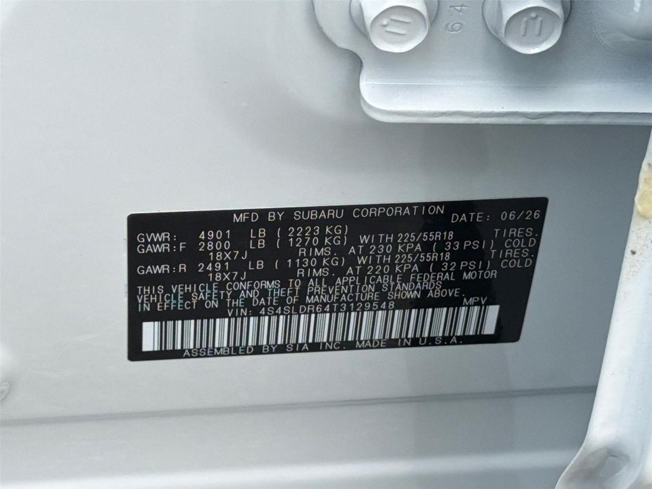 2026 SUBARU No Model Hagerstown MD