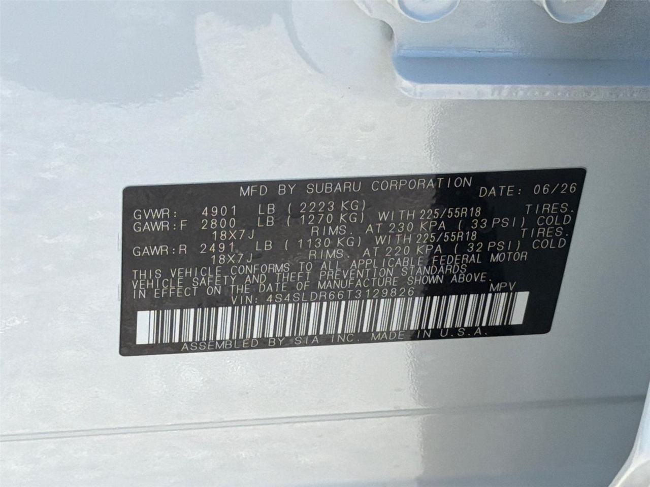 2026 SUBARU No Model Hagerstown MD