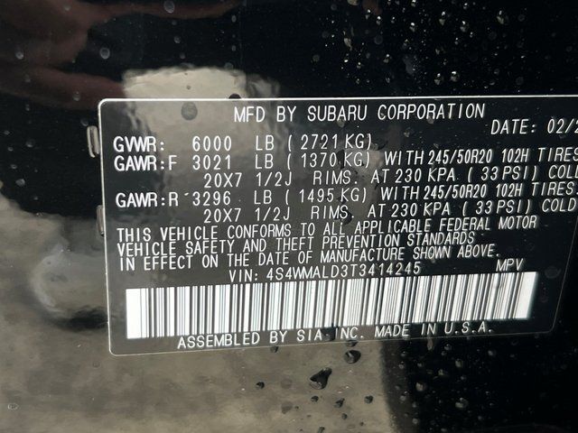 2026 Subaru ASCENT Onyx Edition Touring 7-Passenger Springfield VA