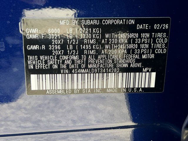 2026 Subaru ASCENT Onyx Edition Touring 7-Passenger Springfield VA