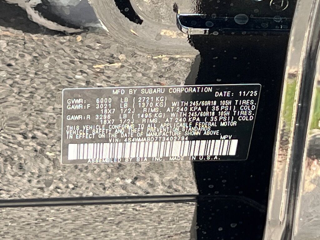 2026 Subaru ASCENT Premium 7-Passenger Hagerstown MD