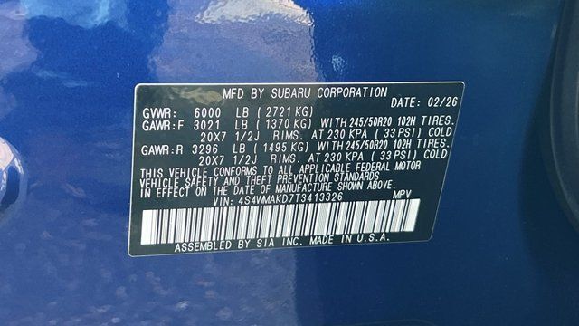 2026 Subaru ASCENT Touring 7-Passenger Fredericksburg VA