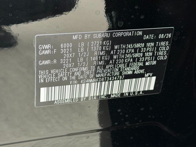 2026 Subaru ASCENT Touring 7-Passenger Springfield VA