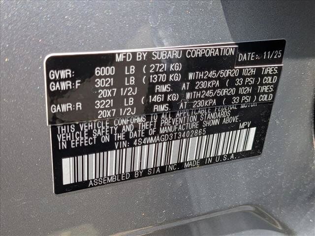 2026 Subaru Ascent Limited Roseville CA
