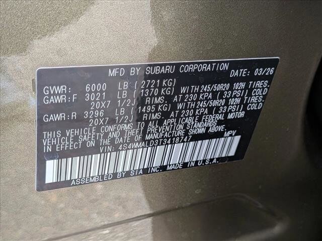 2026 Subaru Ascent Onyx Edition Touring Roseville CA