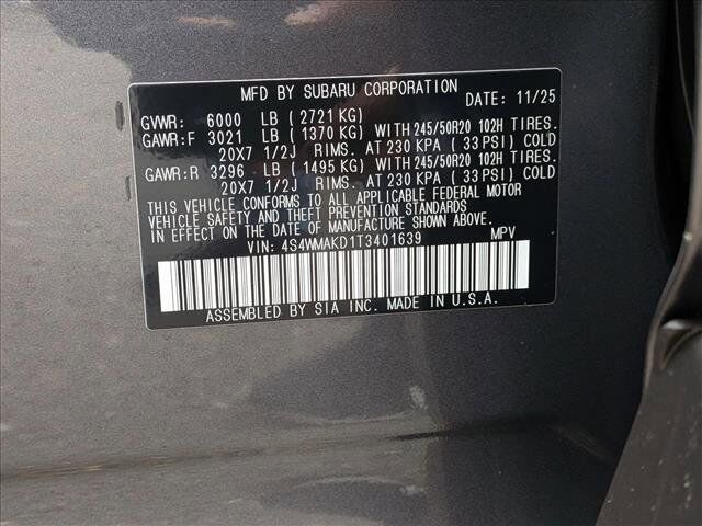 2026 Subaru Ascent Touring Roseville CA