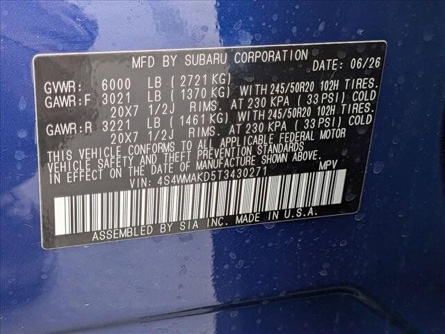 2026 Subaru Ascent Touring Roseville CA