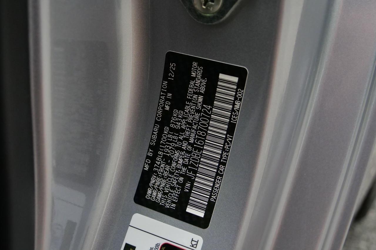 2026 Subaru BRZ Limited / Heated Performance Design Seats! High Point NC