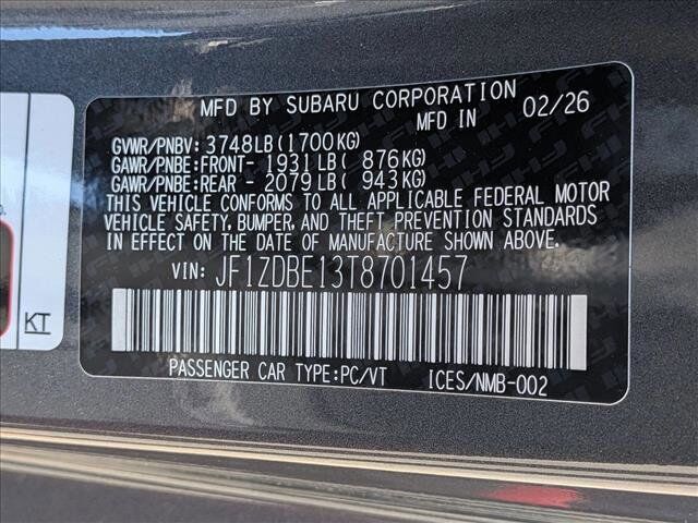 2026 Subaru BRZ Limited Roseville CA