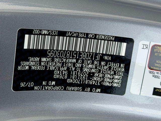 2026 Subaru BRZ Limited Springfield VA