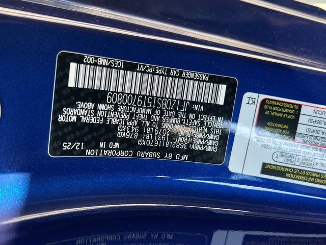 2026 Subaru BRZ tS Springfield VA