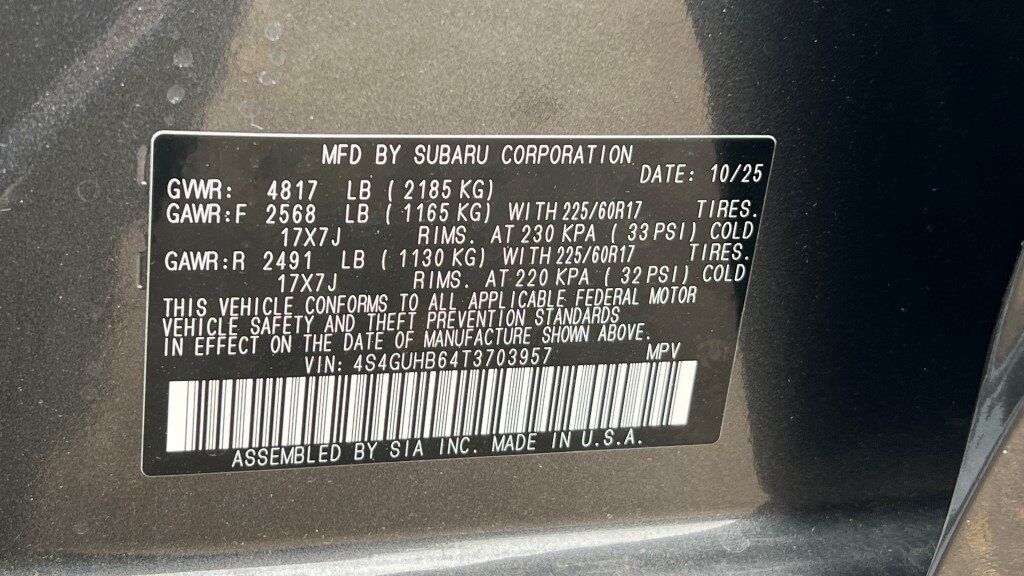 2026 Subaru CROSSTREK Base Fredericksburg VA