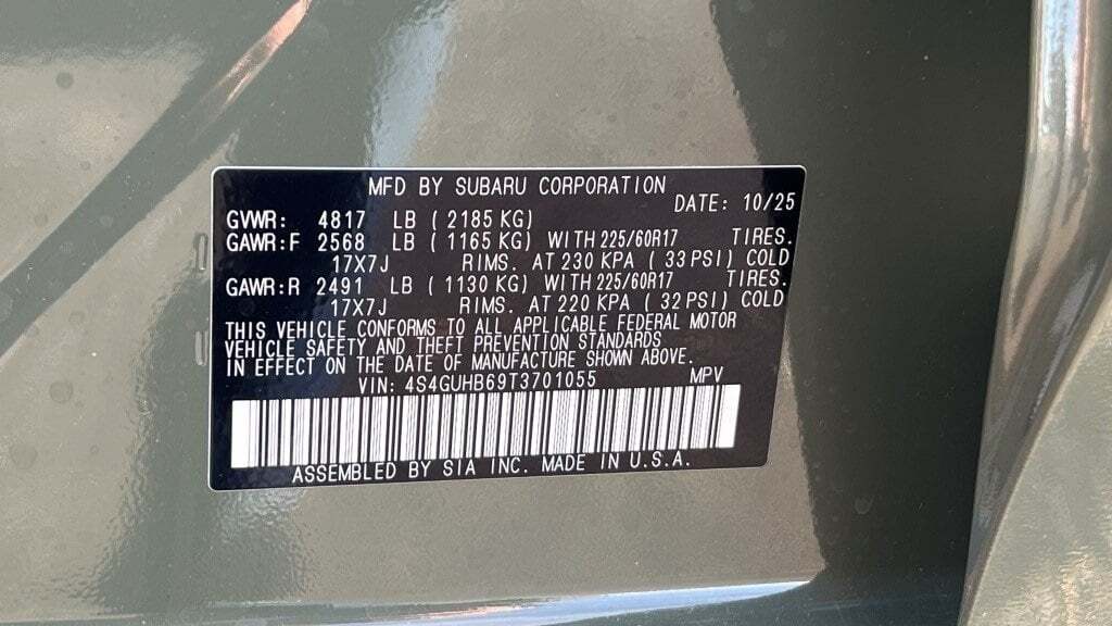 2026 Subaru CROSSTREK Base Fredericksburg VA