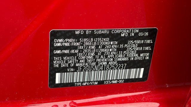 2026 Subaru CROSSTREK HYBRID Limited Hybrid Fredericksburg VA