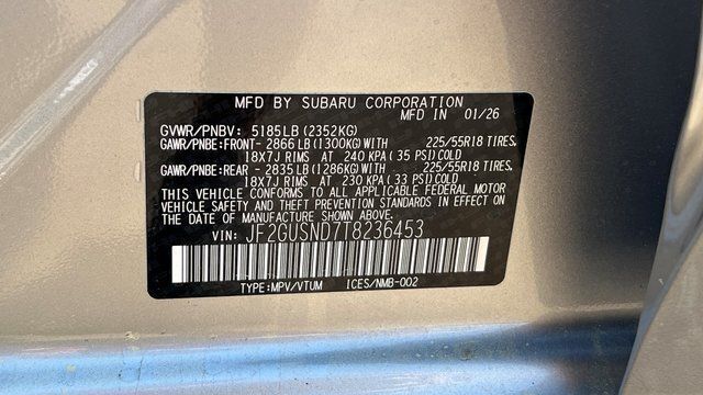2026 Subaru CROSSTREK HYBRID Limited Hybrid Fredericksburg VA