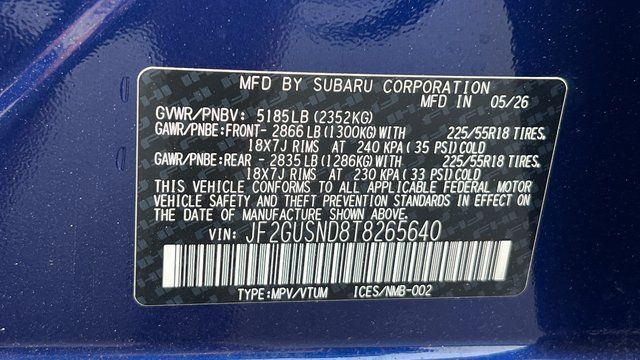 2026 Subaru CROSSTREK HYBRID Limited Hybrid Fredericksburg VA