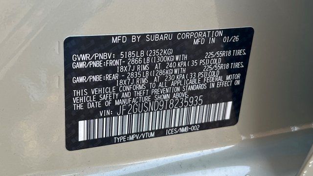 2026 Subaru CROSSTREK HYBRID Limited Hybrid Fredericksburg VA