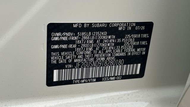 2026 Subaru CROSSTREK HYBRID Limited Hybrid Fredericksburg VA