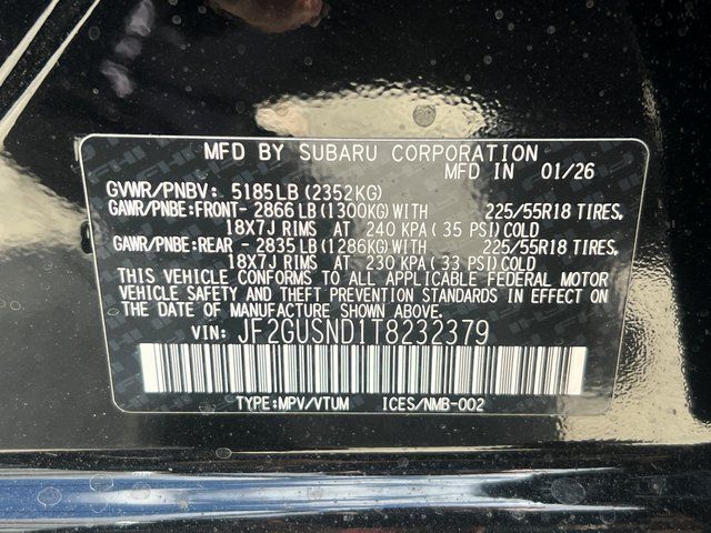 2026 Subaru CROSSTREK HYBRID Limited Hybrid Springfield VA