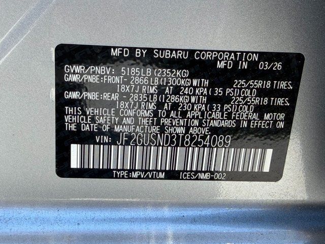 2026 Subaru CROSSTREK HYBRID Limited Hybrid Springfield VA