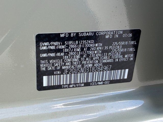 2026 Subaru CROSSTREK HYBRID Limited Hybrid Springfield VA