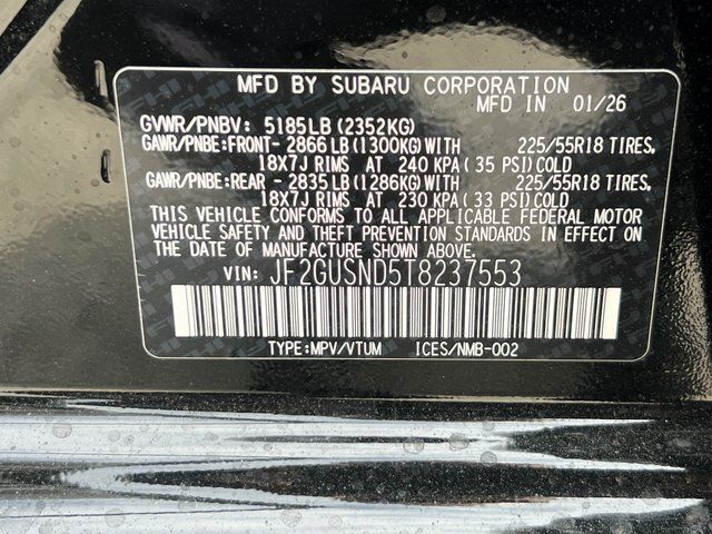 2026 Subaru CROSSTREK HYBRID Limited Hybrid Springfield VA