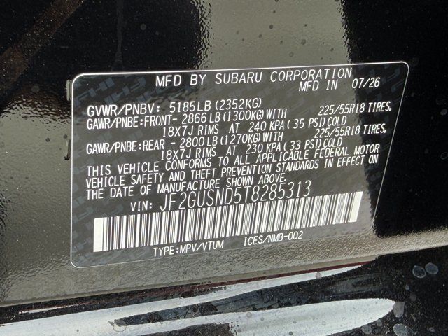 2026 Subaru CROSSTREK HYBRID Limited Hybrid Springfield VA