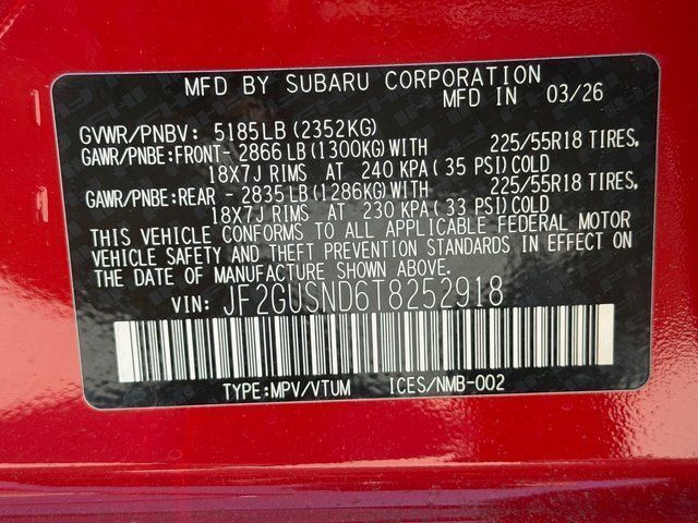 2026 Subaru CROSSTREK HYBRID Limited Hybrid Springfield VA