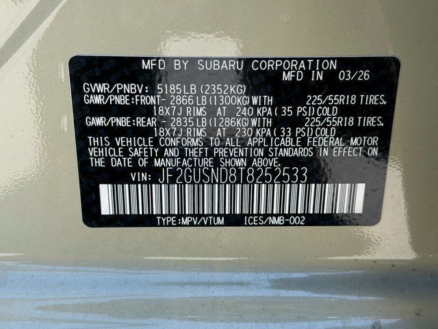 2026 Subaru CROSSTREK HYBRID Limited Hybrid Springfield VA