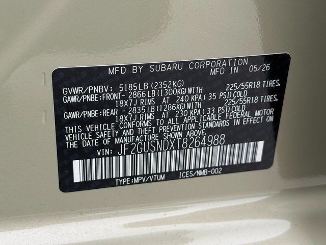 2026 Subaru CROSSTREK HYBRID Limited Hybrid Springfield VA