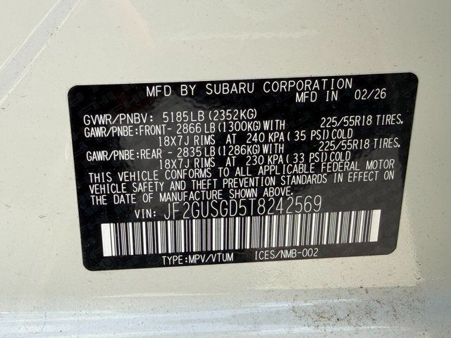 2026 Subaru CROSSTREK HYBRID Sport Hybrid Springfield VA