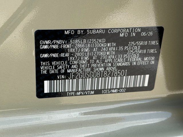 2026 Subaru CROSSTREK HYBRID Sport Hybrid Springfield VA