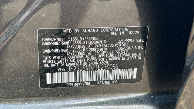 2026 Subaru CROSSTREK Limited Hybrid Fredericksburg VA