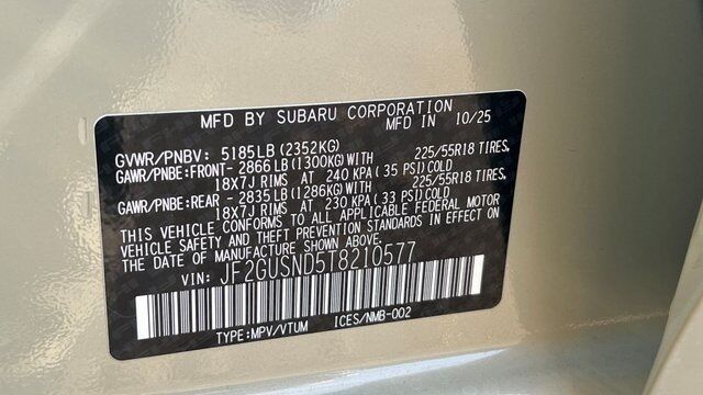 2026 Subaru CROSSTREK Limited Hybrid Fredericksburg VA