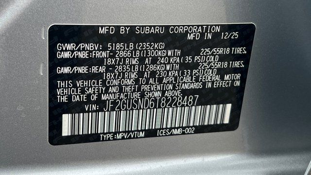 2026 Subaru CROSSTREK Limited Hybrid Fredericksburg VA