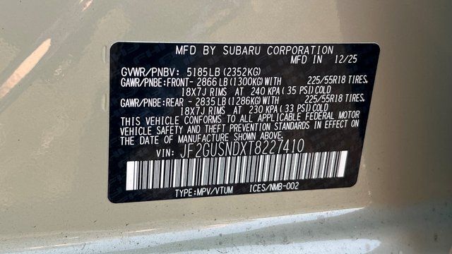 2026 Subaru CROSSTREK Limited Hybrid Fredericksburg VA